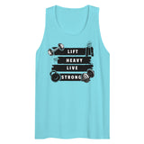 For the Strong at Heart – Bold Gym Lover’s Tank - - Tank Tops