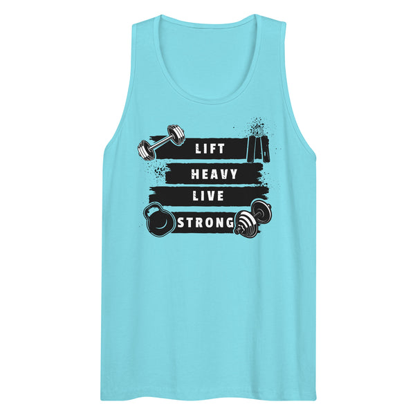 For the Strong at Heart – Bold Gym Lover’s Tank - - Tank Tops