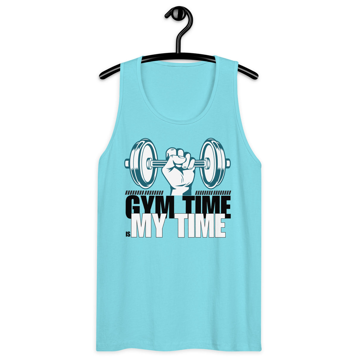 My Time, My Strength - Gym Lover's Premium Tank - - Tank Tops