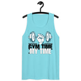 My Time, My Strength - Gym Lover's Premium Tank - - Tank Tops