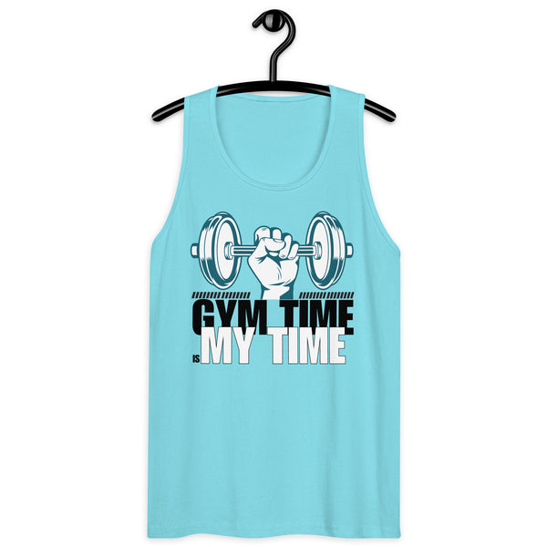 My Time, My Strength - Gym Lover's Premium Tank - - Tank Tops