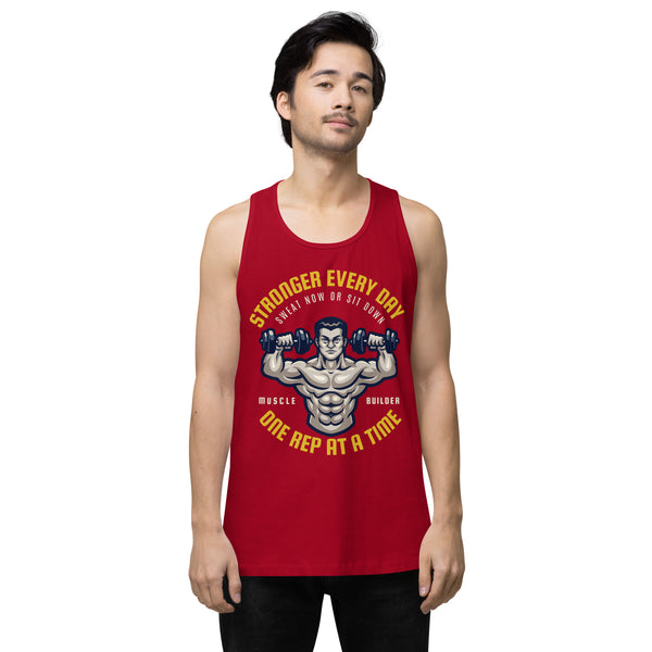 Sweat Now or Sit Down – Gym Enthusiast’s Essential Tank - - Tank Tops