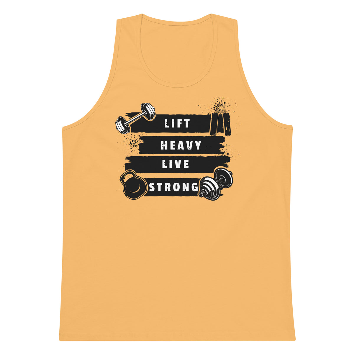 For the Strong at Heart – Bold Gym Lover’s Tank - - Tank Tops