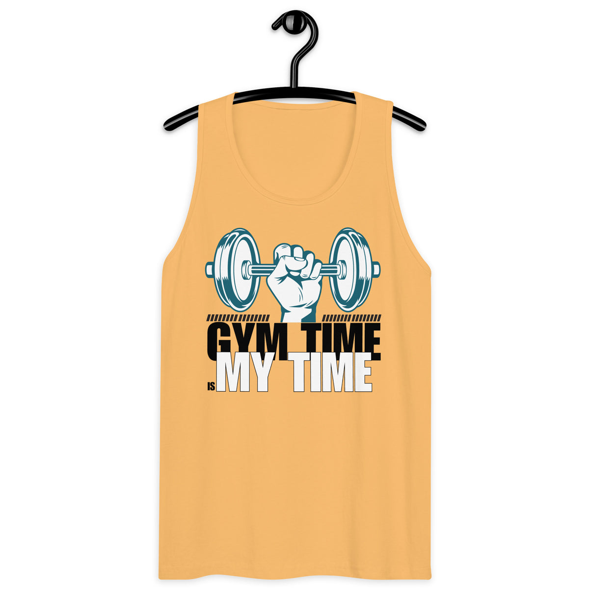 My Time, My Strength - Gym Lover's Premium Tank - - Tank Tops