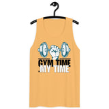 My Time, My Strength - Gym Lover's Premium Tank - - Tank Tops