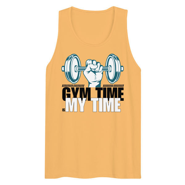 My Time, My Strength - Gym Lover's Premium Tank - Squash - Tank Tops