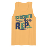 Lift, Repeat, Conquer – Motivational Gym Tank Top - - Tank Tops