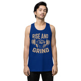 Fuel Your Fitness Journey – Motivational Gym Tank - Team Royal - Tank Tops