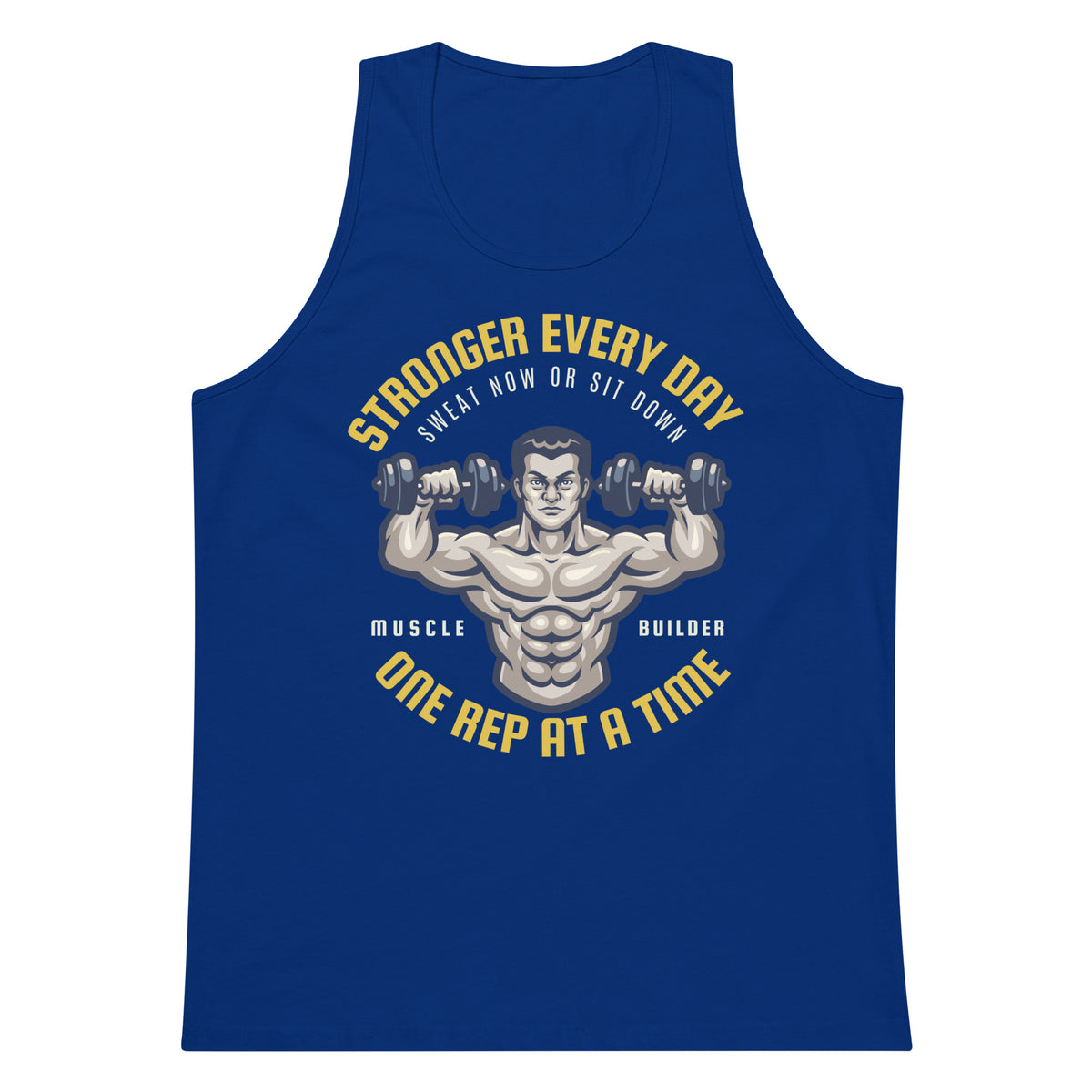 Sweat Now or Sit Down – Gym Enthusiast’s Essential Tank - - Tank Tops