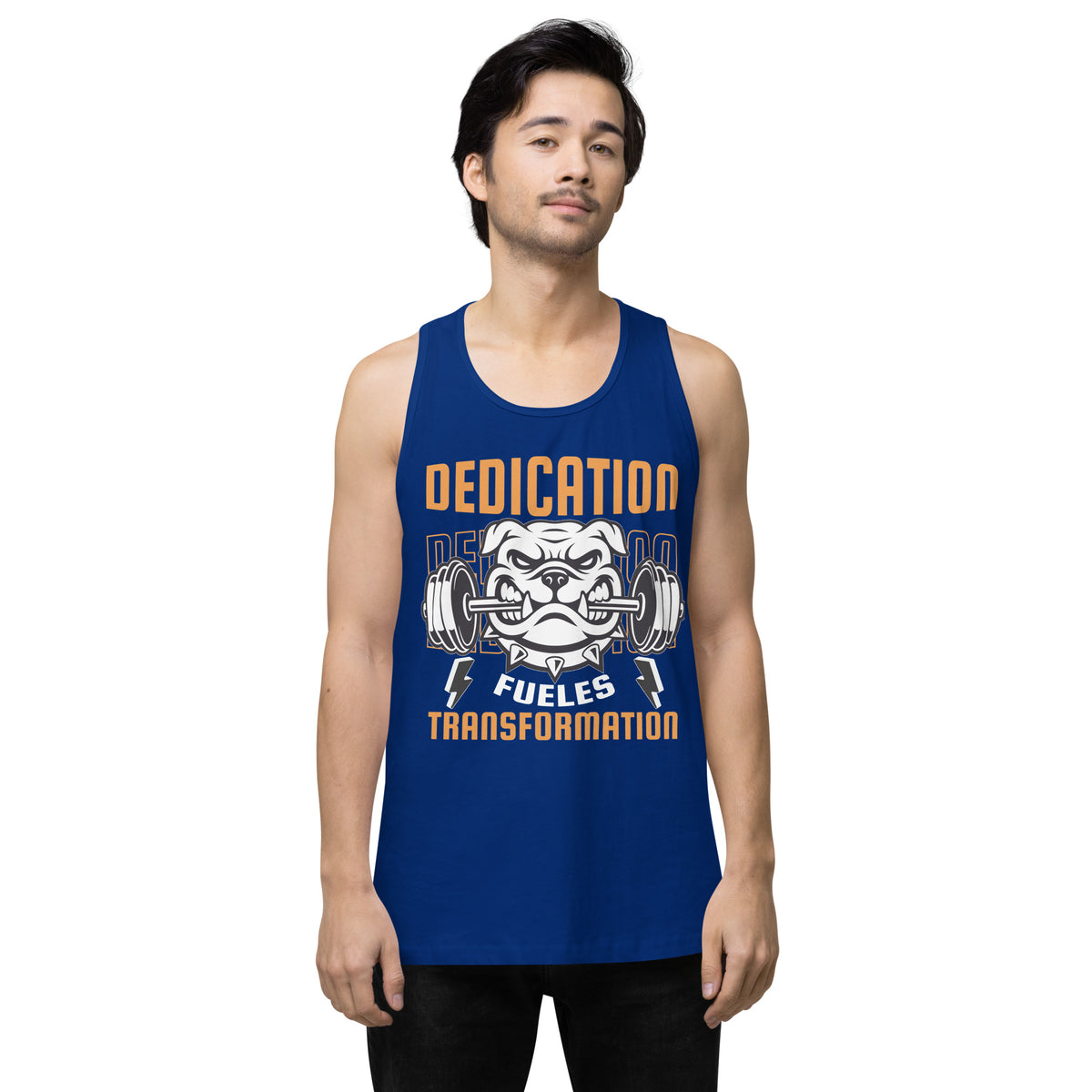 Fuel Your Fitness Journey – Gym Lover’s Ultimate Tank Top - Team Royal - Tank Tops