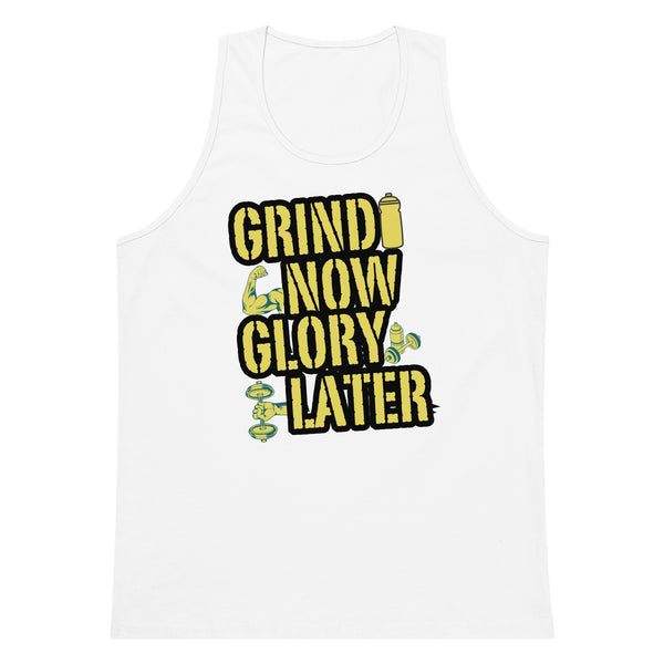 Earn Your Glory – Bold Gym Tank for the Dedicated - - Tank Tops