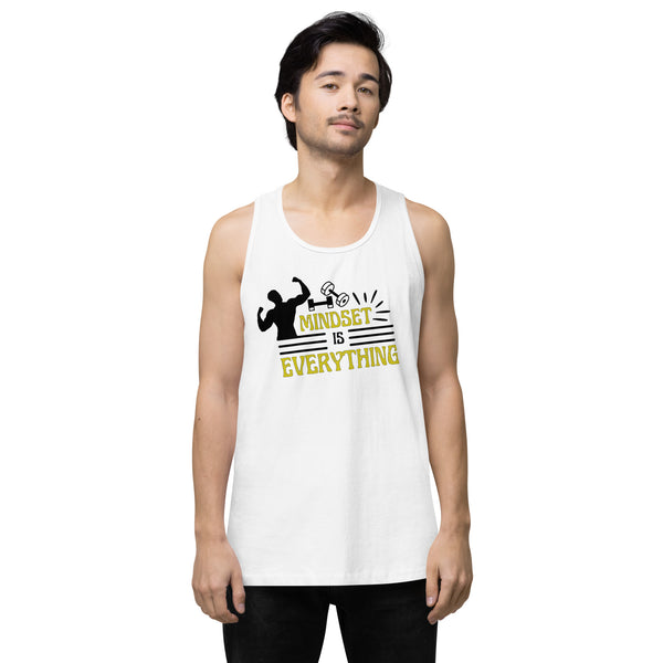 Strength Starts with Mindset – Gym Lover’s Tank - - Tank Tops