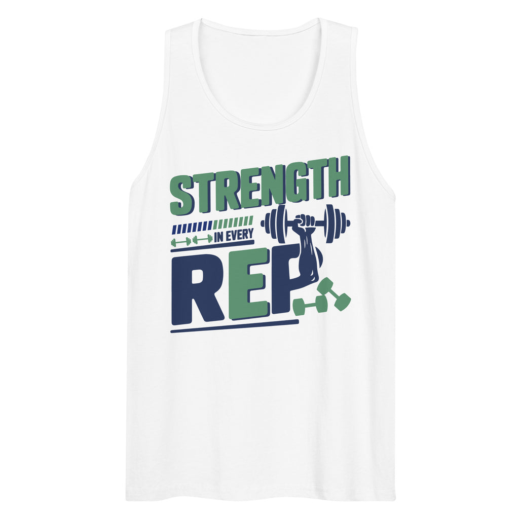 Lift, Repeat, Conquer – Motivational Gym Tank Top - - Tank Tops