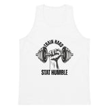 For the Strongest – Men’s Premium Gym Tank - - Tank Tops