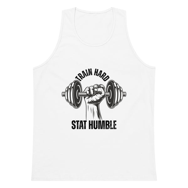 For the Strongest – Men’s Premium Gym Tank - - Tank Tops