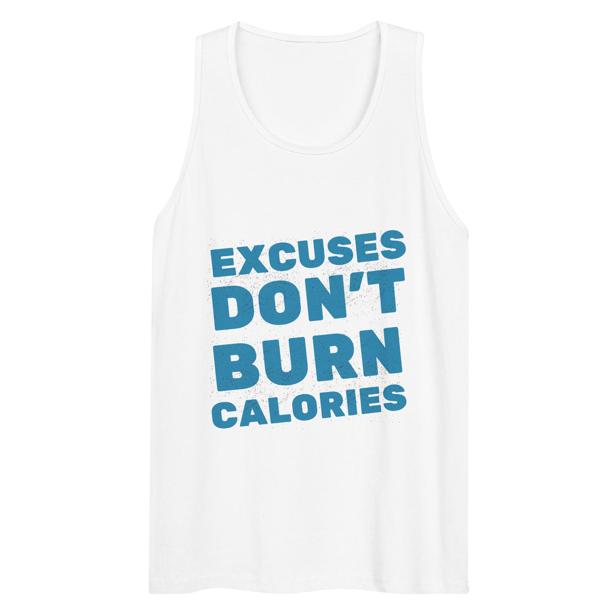 Men’s Premium Tank Top – No Excuses Gift for Lifters - 2XL - Tank Tops