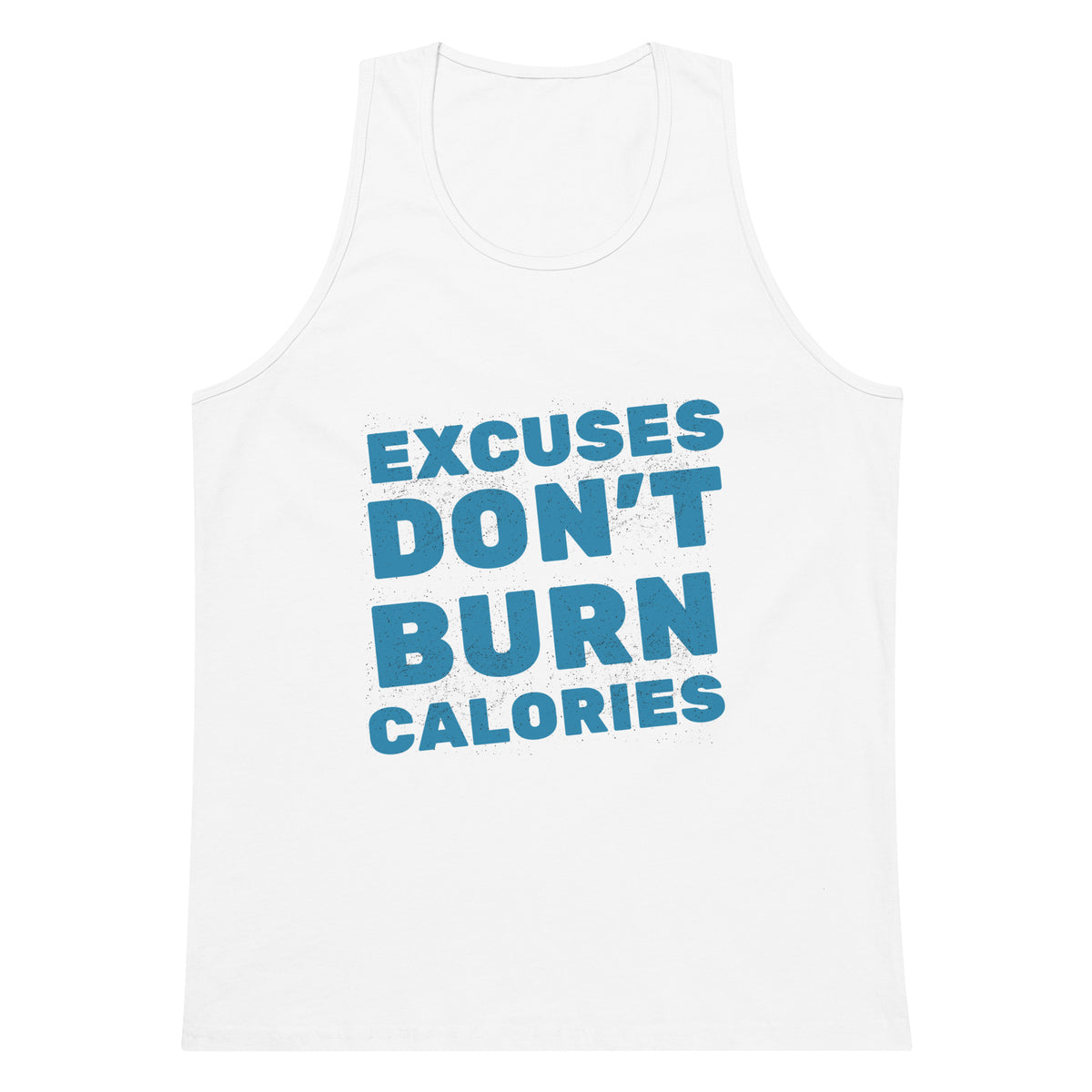 Men’s Premium Tank Top – No Excuses Gift for Lifters - - Tank Tops