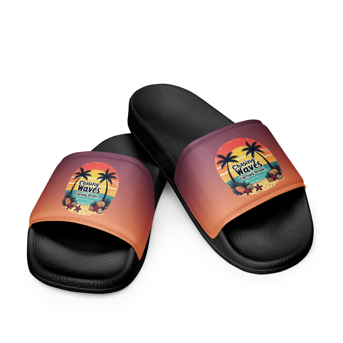 “Catch Dreams” Men’s Slides – Summer Gift - - Slides