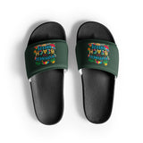 Summer Vibes Slides – Best Friend Gift for Him - Black - Slides