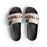 Gift for Him – “Stay Salty” Men’s Slides - Black - Slides