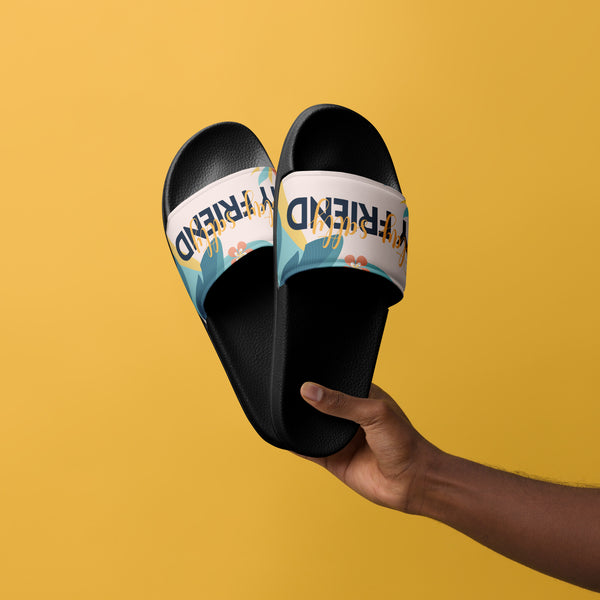 Gift for Him – “Stay Salty” Men’s Slides - - Slides