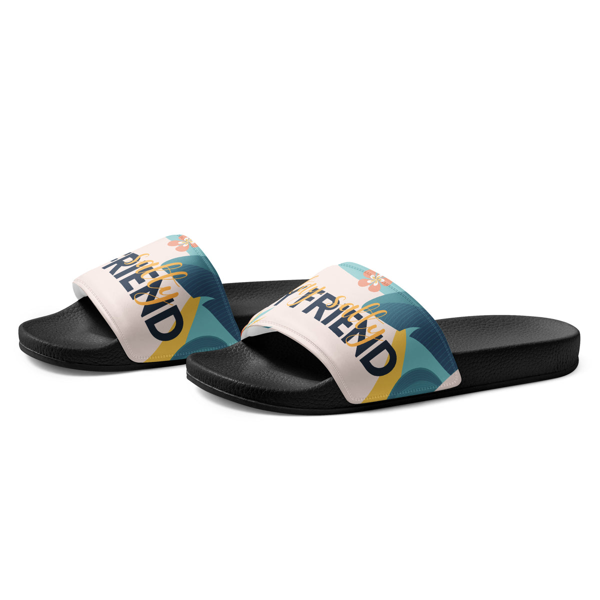 Gift for Him – “Stay Salty” Men’s Slides - - Slides