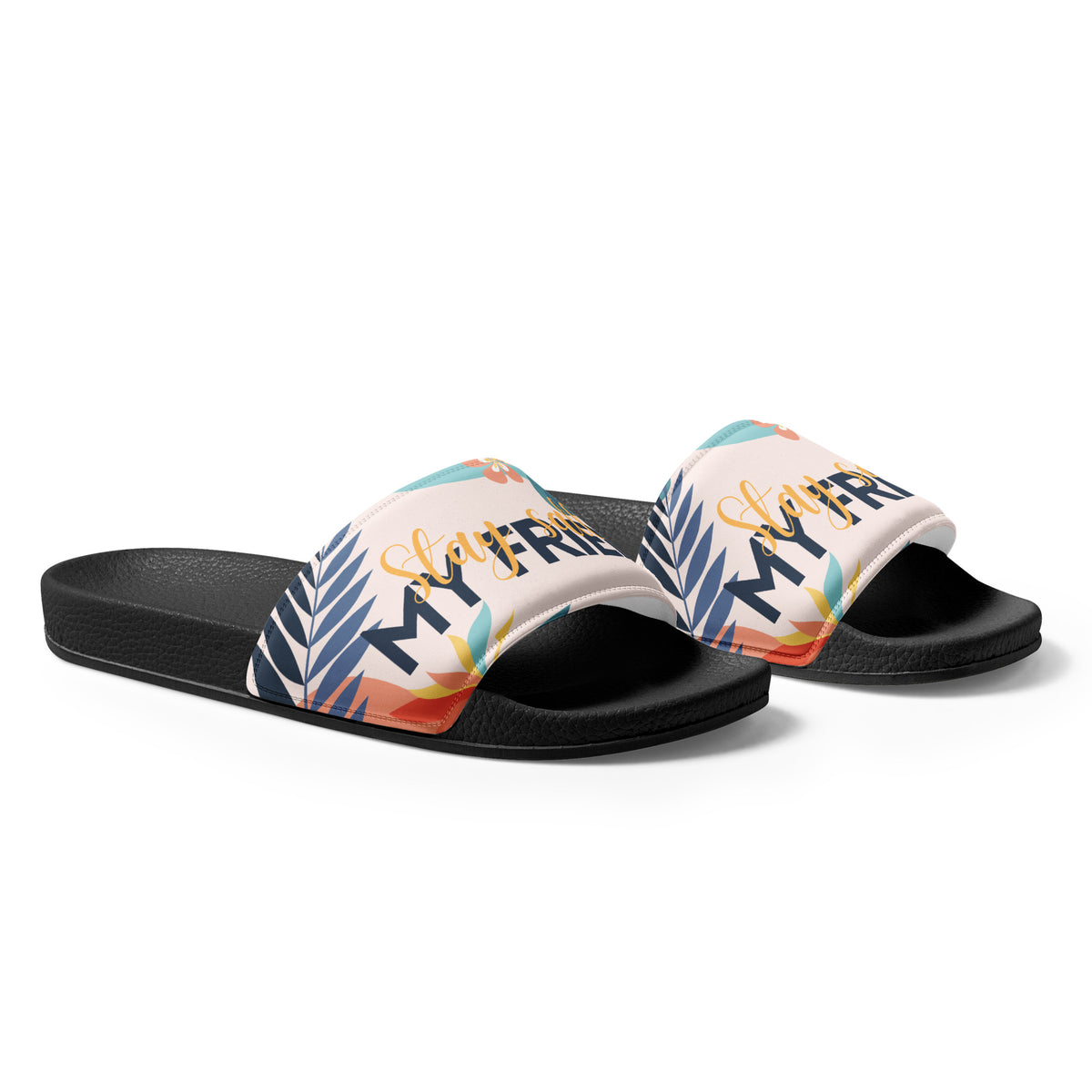 Gift for Him – “Stay Salty” Men’s Slides - - Slides
