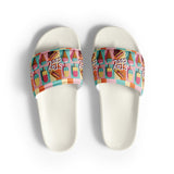 Gift for Him – “Stay Cool” Men’s Slides - White - Slides
