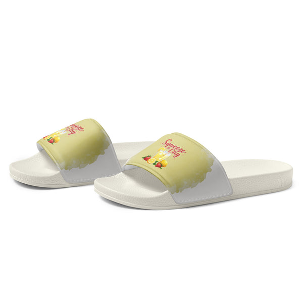 Gift for Him – “Squeeze the Day” Men’s Slides - - Slides