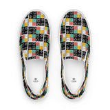 Multiply Your Style - Math Pattern Slip-Ons - - shoes