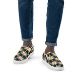 Multiply Your Style - Math Pattern Slip-Ons - - shoes