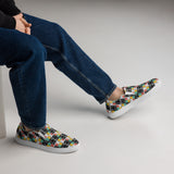 Multiply Your Style - Math Pattern Slip-Ons - - shoes