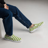 Serve Bold Looks with Tennis-Themed Slip-On - - shoes