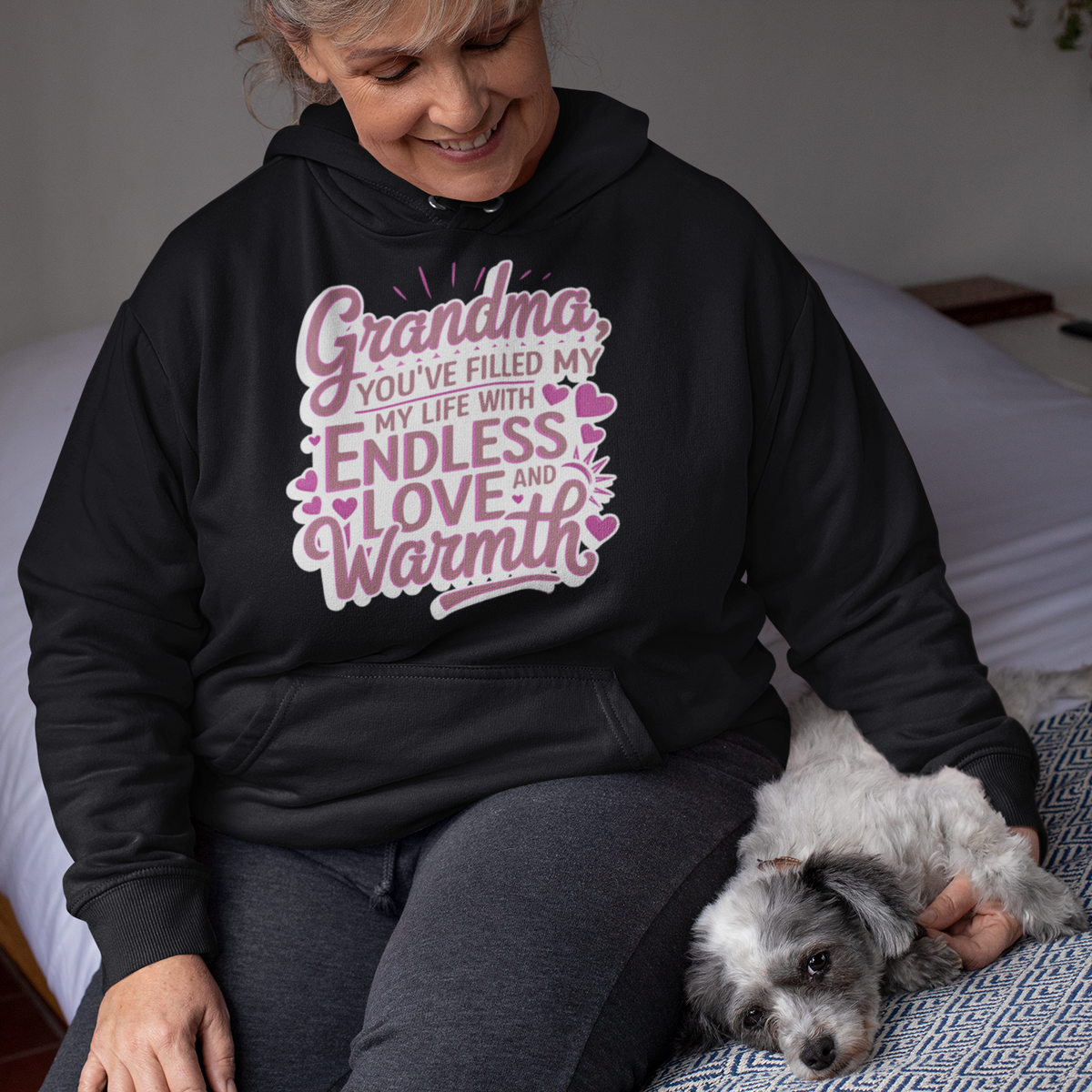 Endless Love & Warmth - A Hoodie for Grandma’s Heart - - Hoodies