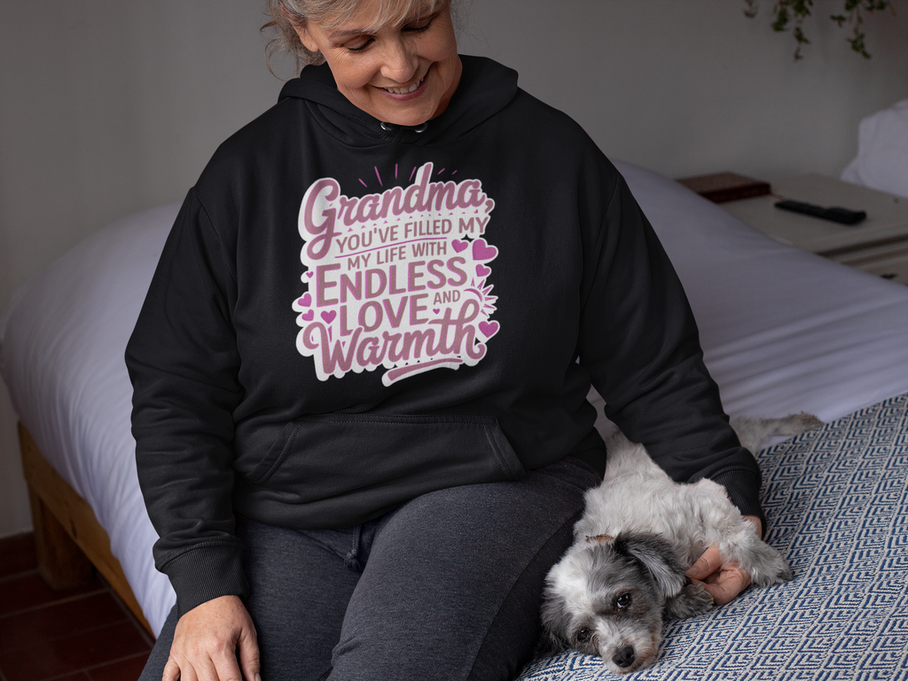 Endless Love & Warmth - A Hoodie for Grandma’s Heart - - Hoodies