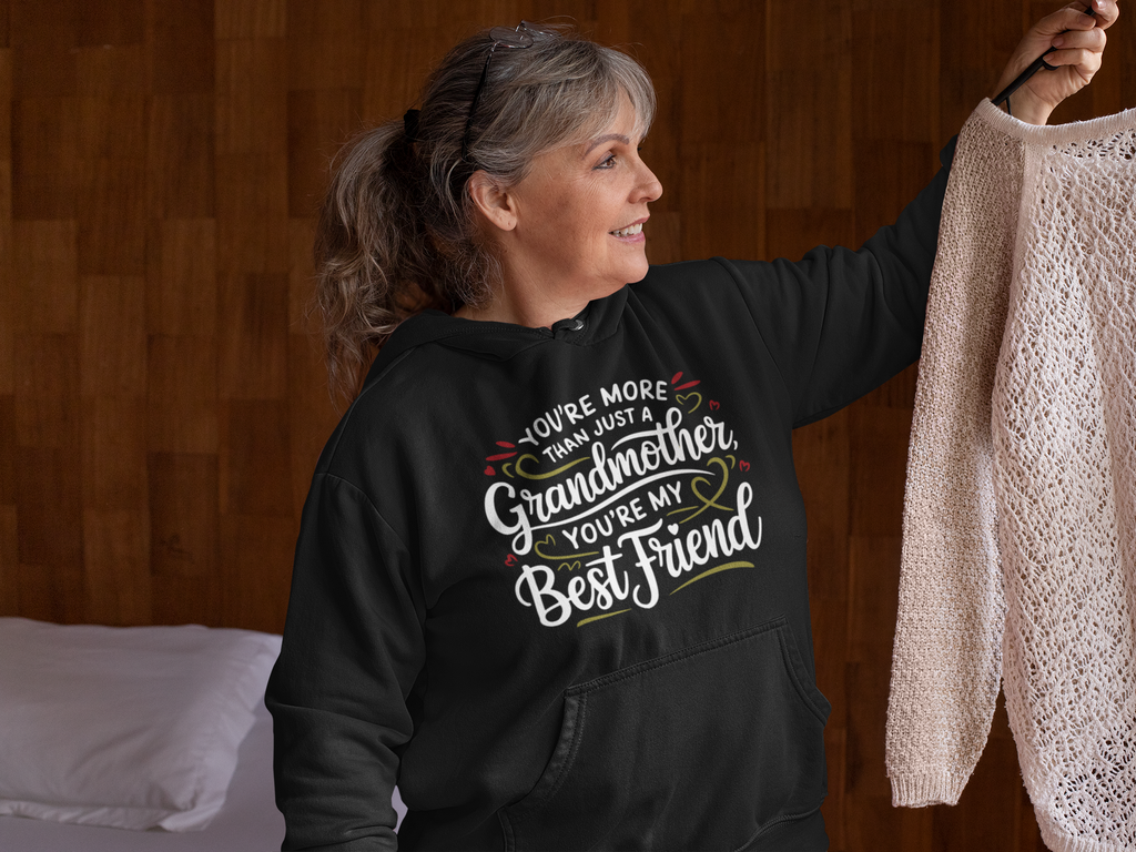 My Best Friend, My Grandma - A Granddaughter’s Tribute - - Hoodies