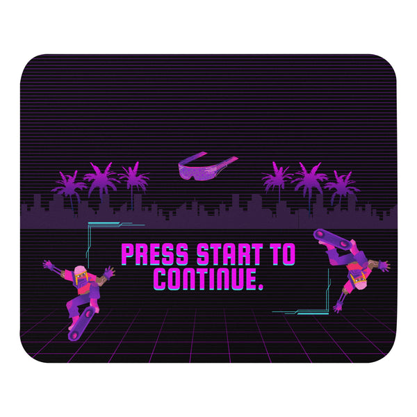 Press Start to Remember - Funky Gaming Mouse Pad - Default Title - Mouse Pads