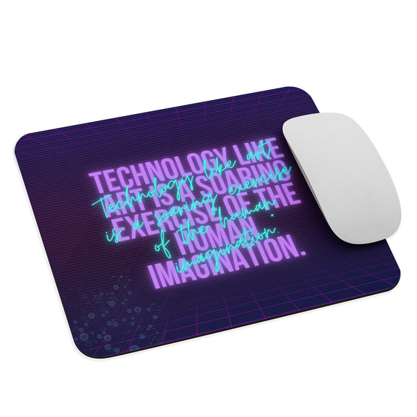 Imagination Unleashed: - Cybernetic Mouse Pad - - Mouse Pads