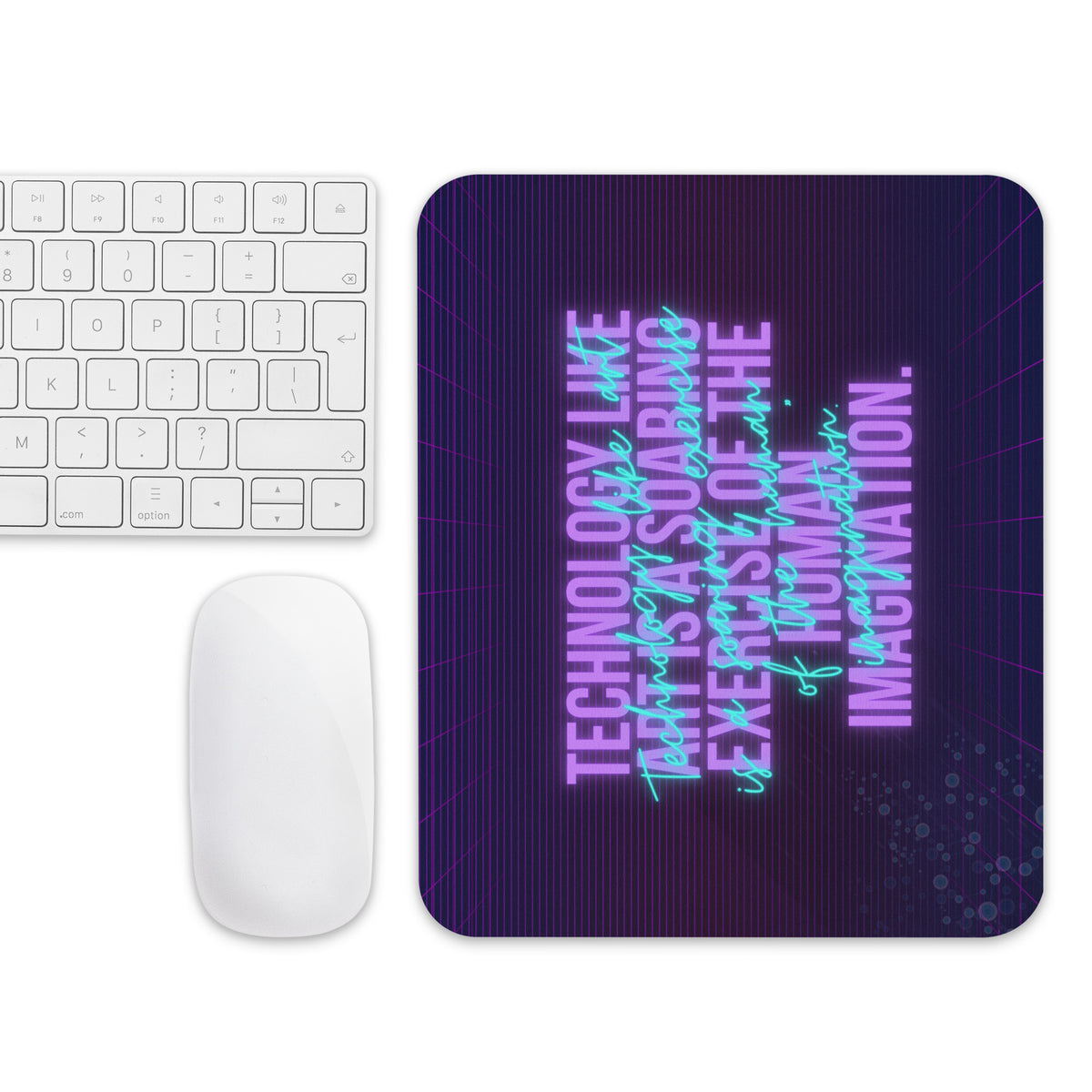 Imagination Unleashed: - Cybernetic Mouse Pad - - Mouse Pads