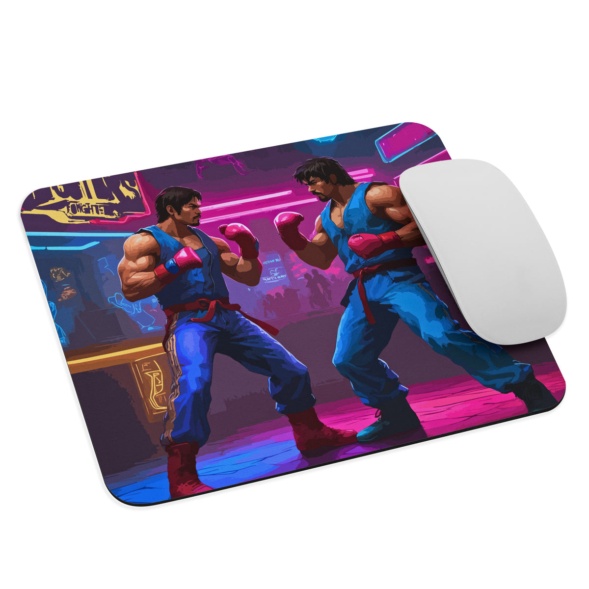 Electric Showdown - A Tribute to Retro Fighters - - Mouse Pads