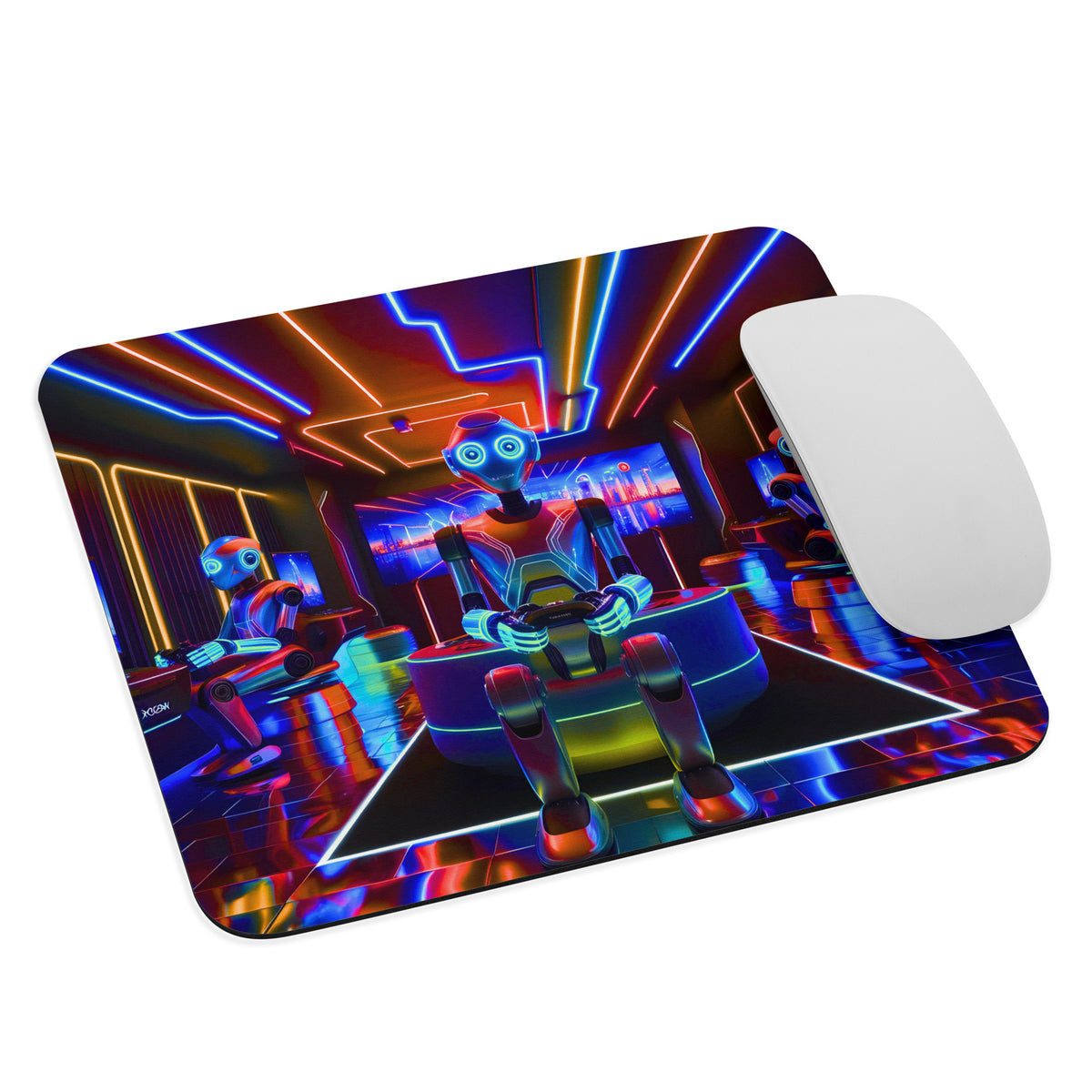 Tech Titans - A Journey Through Virtual Realms - - Mouse Pads