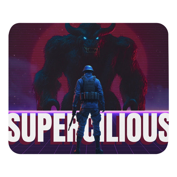 Superlicious Face-Off - Futuristic War on Your Desk - - Mouse Pads