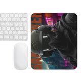 Game Over - Tactical Elegance Meets Neon Dreams - - Mouse Pads