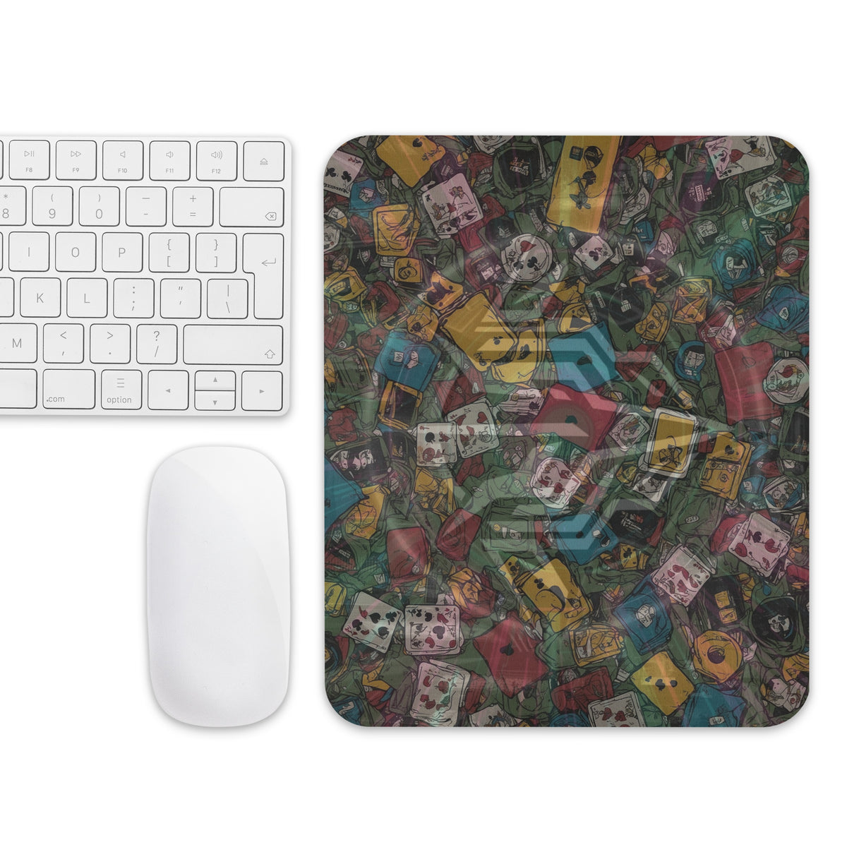 Card Games & Colorful Adventure - - Mouse Pads