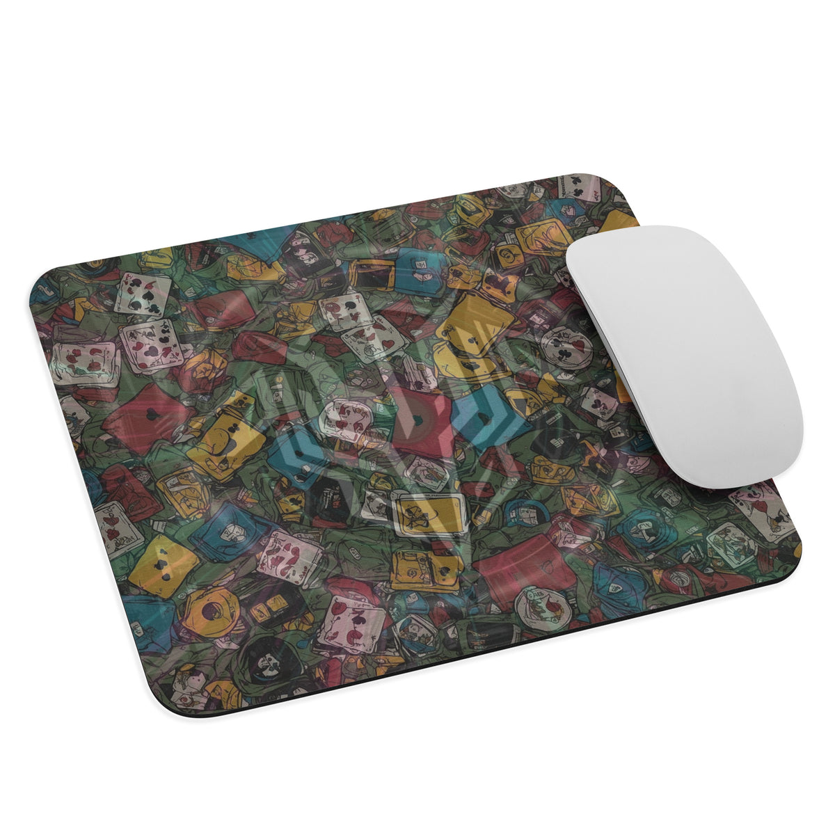 Card Games & Colorful Adventure - - Mouse Pads