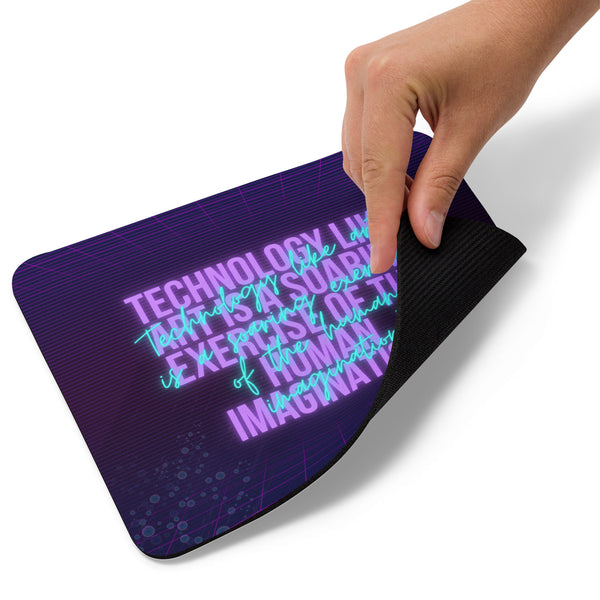 Imagination Unleashed: - Cybernetic Mouse Pad - - Mouse Pads