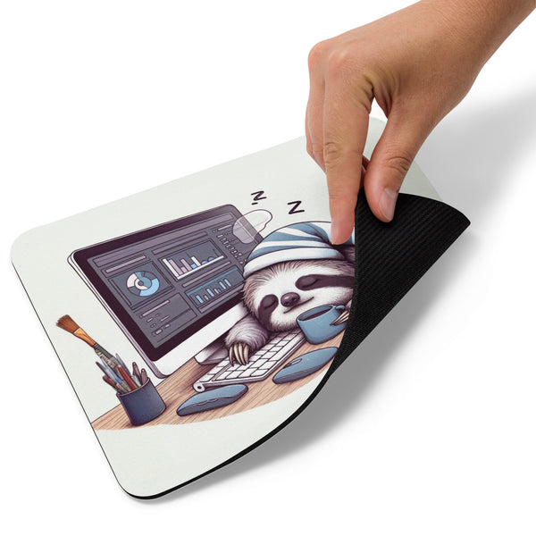 Sloth Mode - The Perfect Balance of Work and Rest - - Mouse Pads