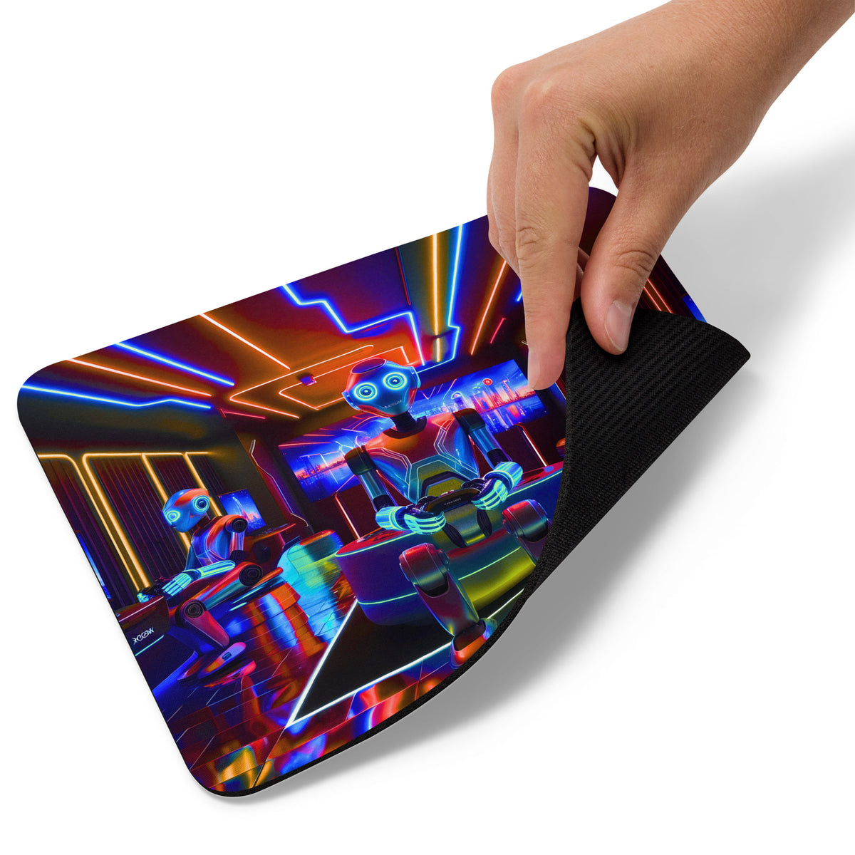 Tech Titans - A Journey Through Virtual Realms - - Mouse Pads