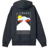 Sun & Cloud Boxy Hoodie - - Hoodies