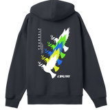 Colorful Freedom - Expressive Bird Hoodie - - Hoodies